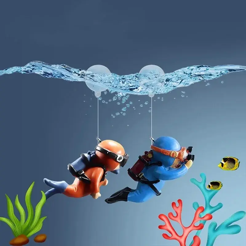 Aquarium Fish Popular - Decoração para Aquário: Ornamentos de Mergulhador