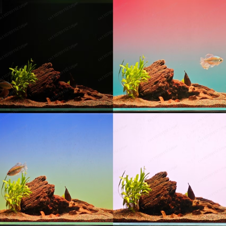 Aquarium Fish Light - Painel de Luz de Fundo para