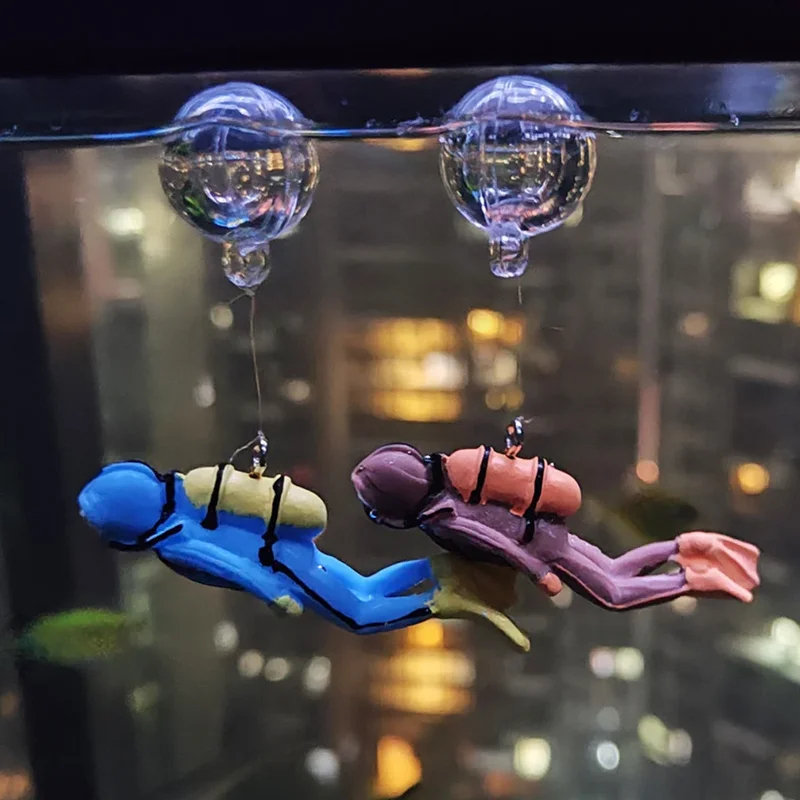 Aquarium Fish Cichlid - 1/2 peças de acessórios de decoração
