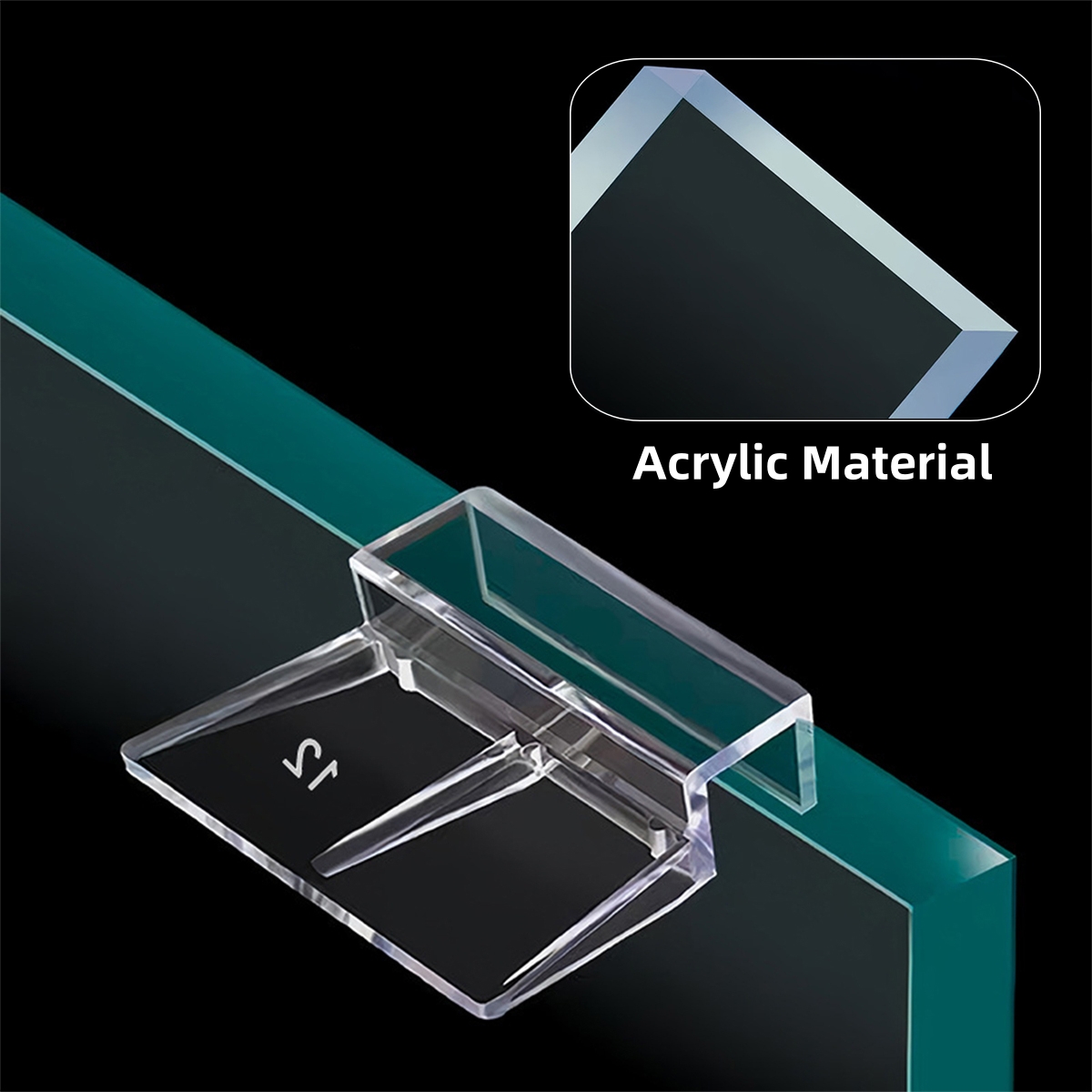 10 pçs transparente acrílico t - Aquarium Fish Light avaliação e preço