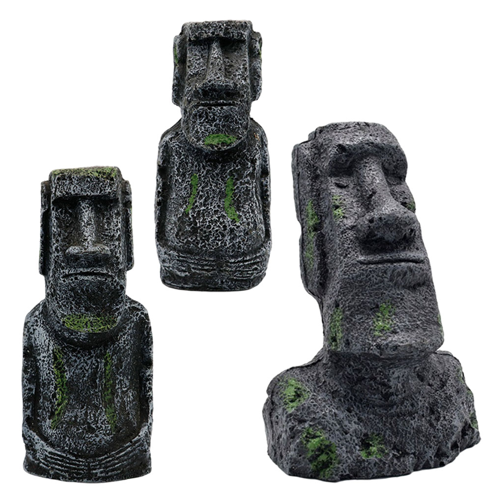 Aquário moai estátuas ilha de  - Aquarium Fish Gallery avaliação e preço