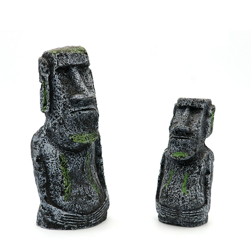 Aquário moai estátuas ilha de  - Aquarium Fish Gallery avaliação e preço