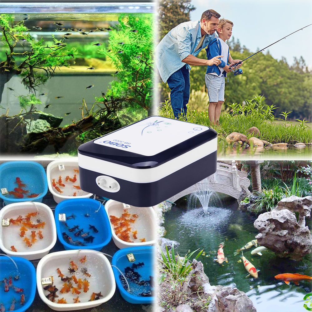 SOBO Bomba de oxigênio para aq - Wild Aquarium Fish avaliação e preço