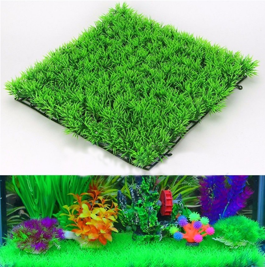 Grama verde artificial planta  - Aquarium Fish Cichlid avaliação e preço