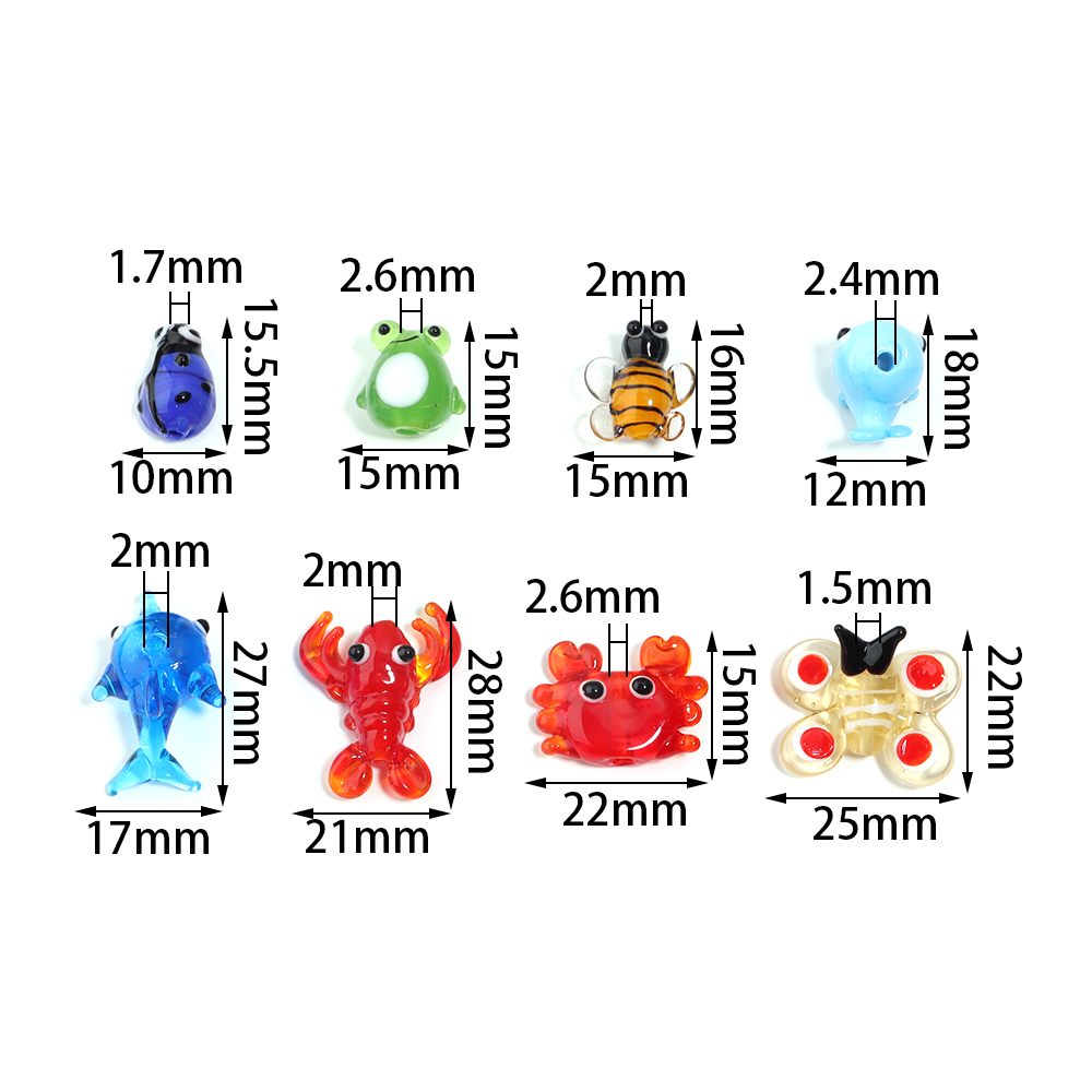 Pingente De Vidro Animal Marin - Aquarium Mini Fish avaliação e preço