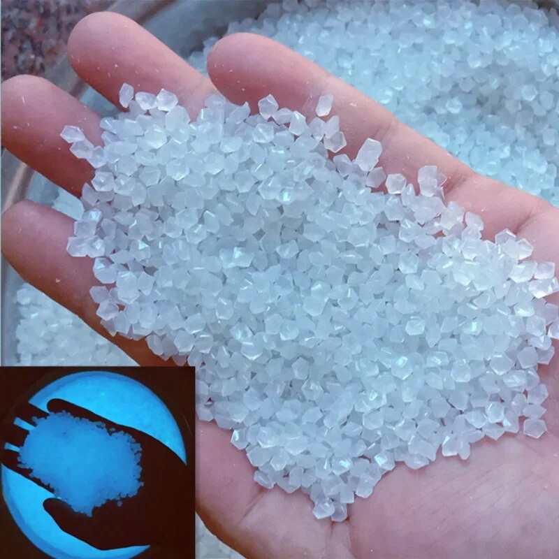 1000 pçs 3-5mm areia luminosa  - Aquarium Fish Gallery avaliação e preço