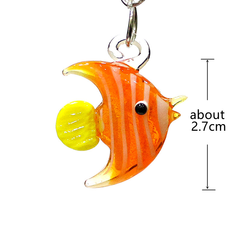 2 peças de charme de peixe mar - Aquarium Mini Fish avaliação e preço