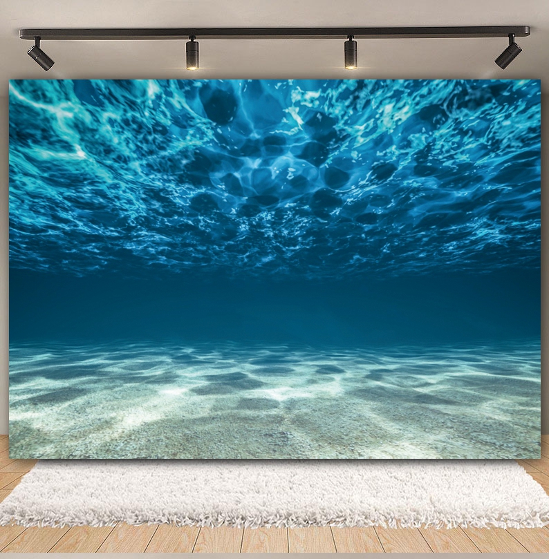 Pano de fundo do mar do mundo  - Aquarium Fish World avaliação e preço
