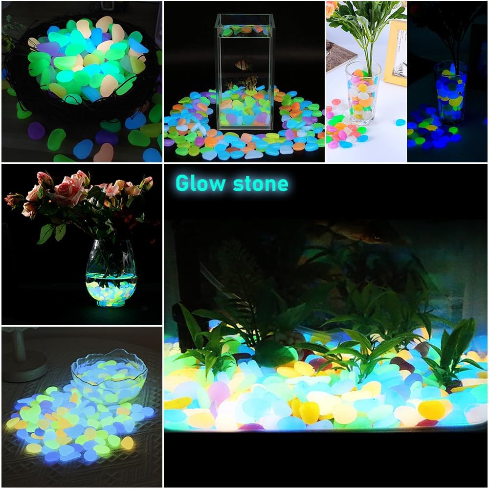 500 PCS Pedras Brilhantes Mult - Aquarium Fish Light avaliação e preço