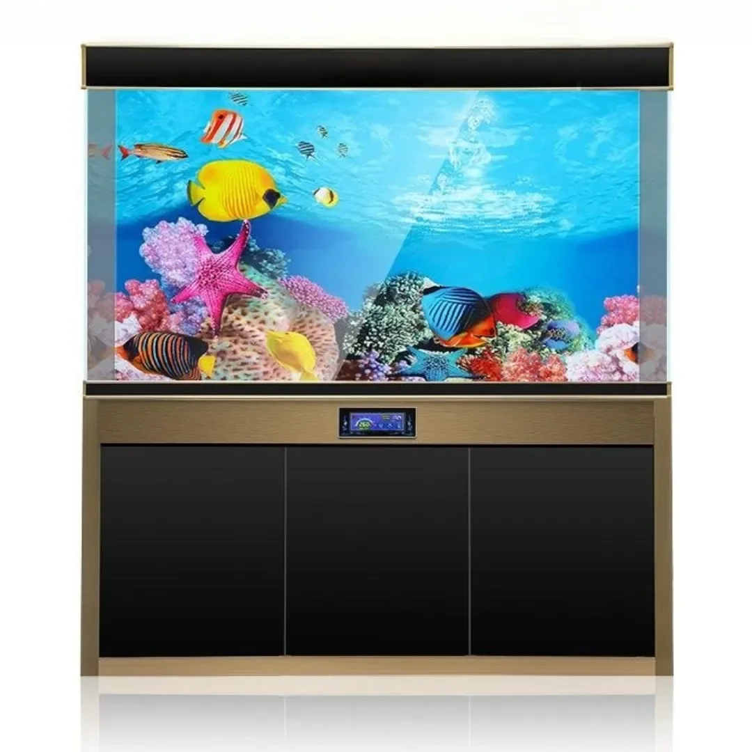 Fundo aquário 3d adesivo carta - Aquarium Fish Cichlid avaliação e preço
