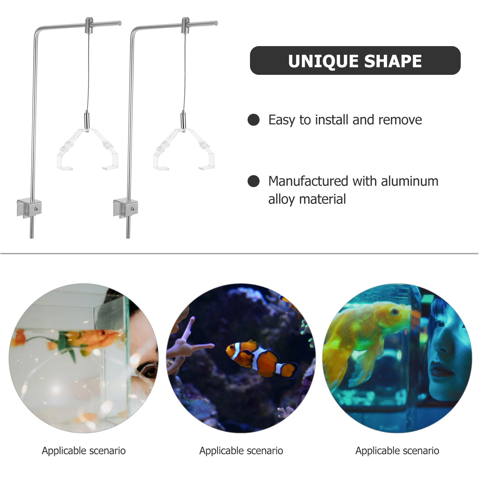 2 pçs suporte de luz do aquári - Aquarium Fish Light avaliação e preço