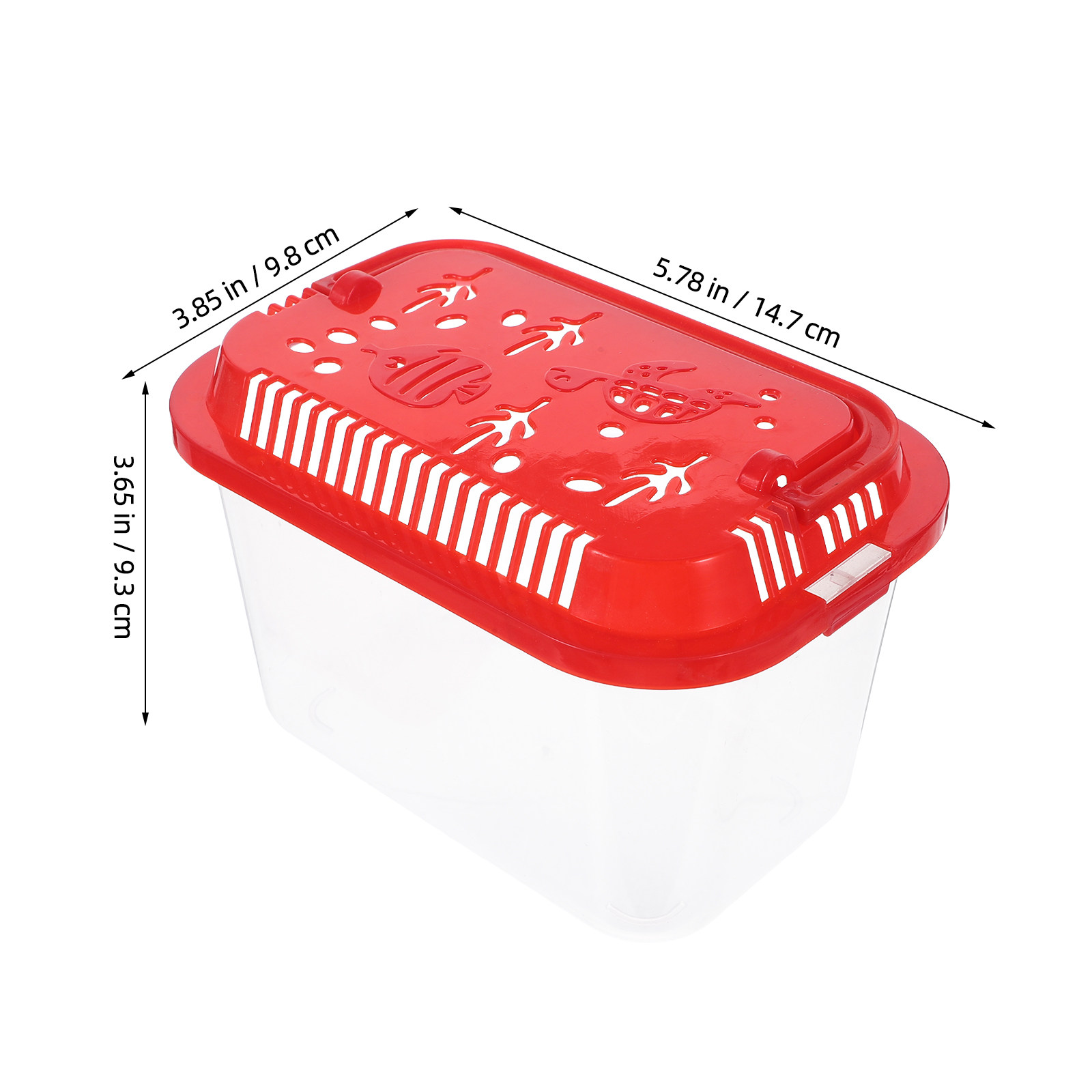 Conjunto de 5 Recipientes Port - Aquarium Mini Fish avaliação e preço