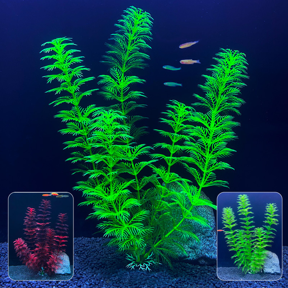 Plantas Artificiais para Aquár - Aquarium Fish Cichlid avaliação e preço