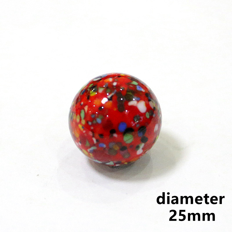 25mm bolas de mármore de vidro - Aquarium Fish Game avaliação e preço